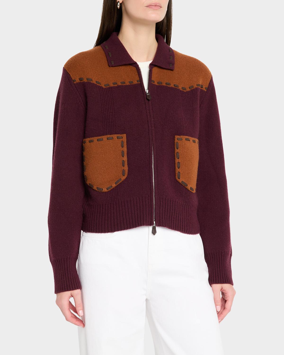 Saddle Up Cashmere-Wool Jacket - thumbnail 4