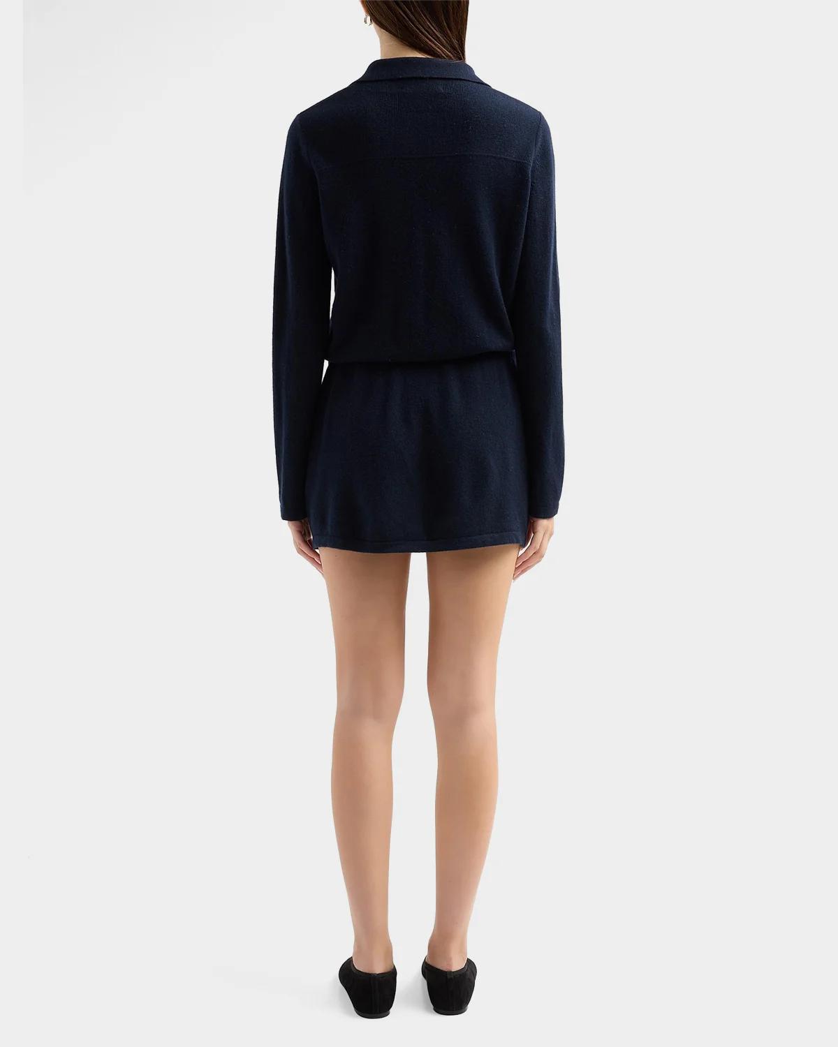 Industry Cashmere Drawstring Mini Dress - thumbnail 3