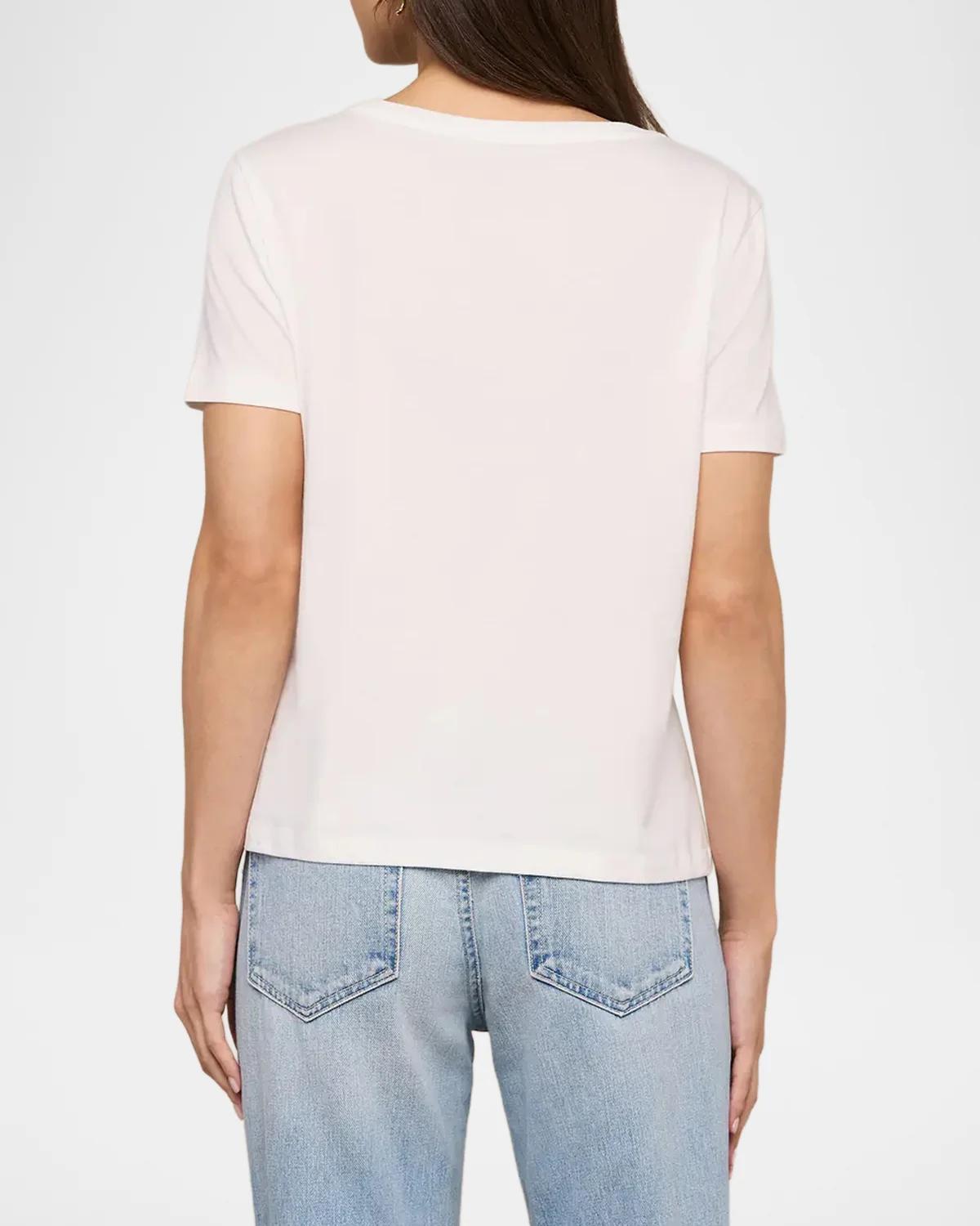Brianna V-Neck Relaxed T-Shirt - thumbnail 3