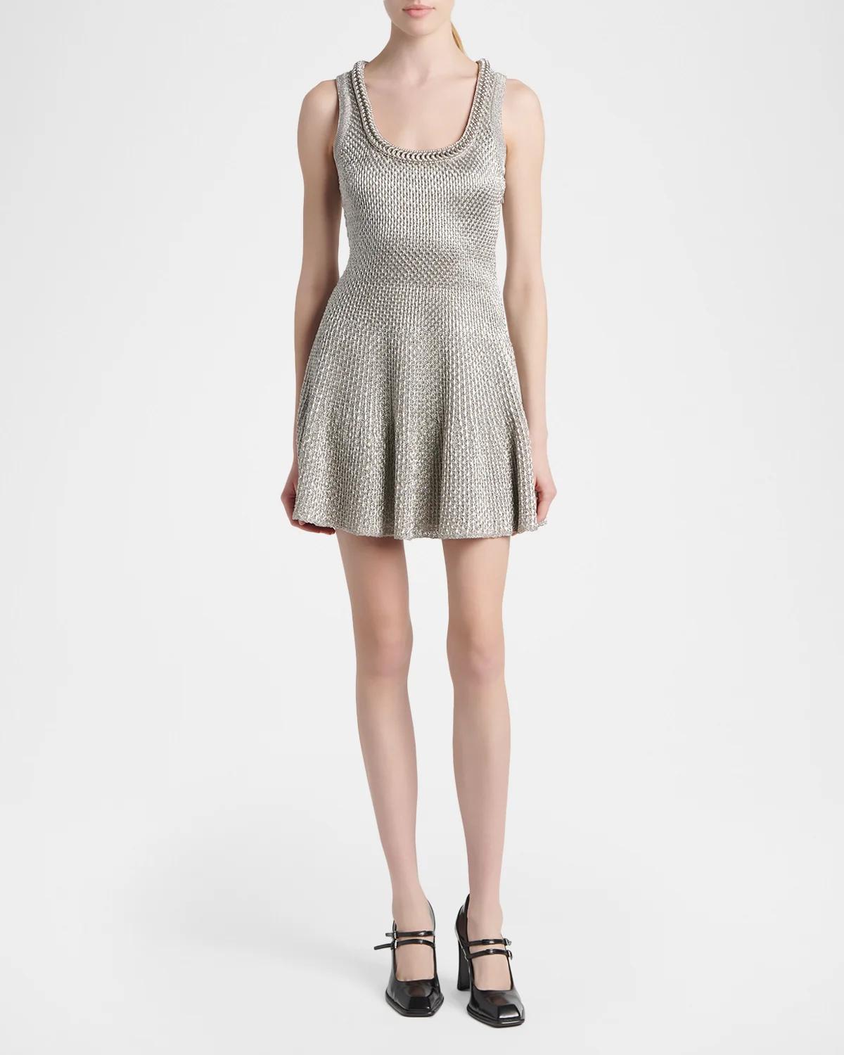 Metallic Mini Dress - thumbnail 2