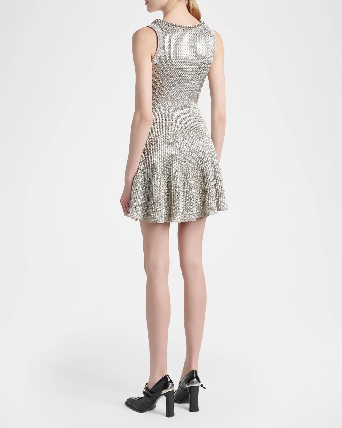 Metallic Mini Dress - thumbnail 3