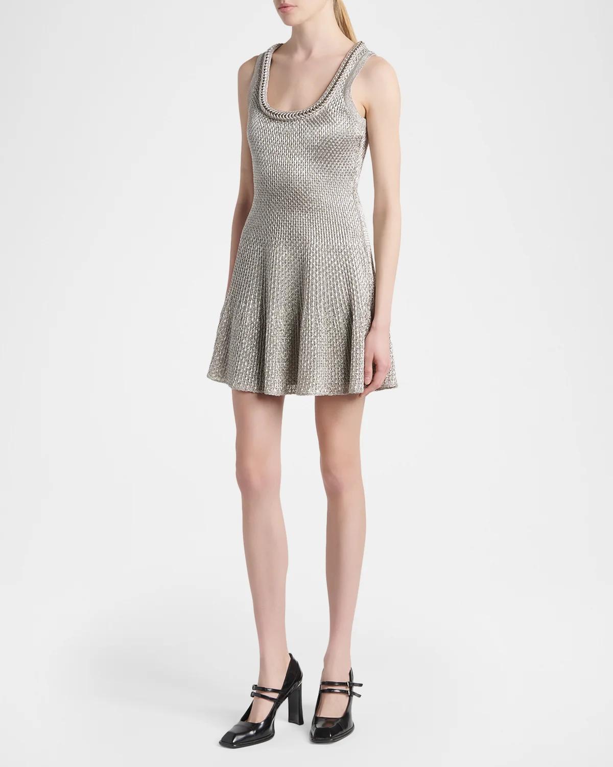 Metallic Mini Dress - thumbnail 4