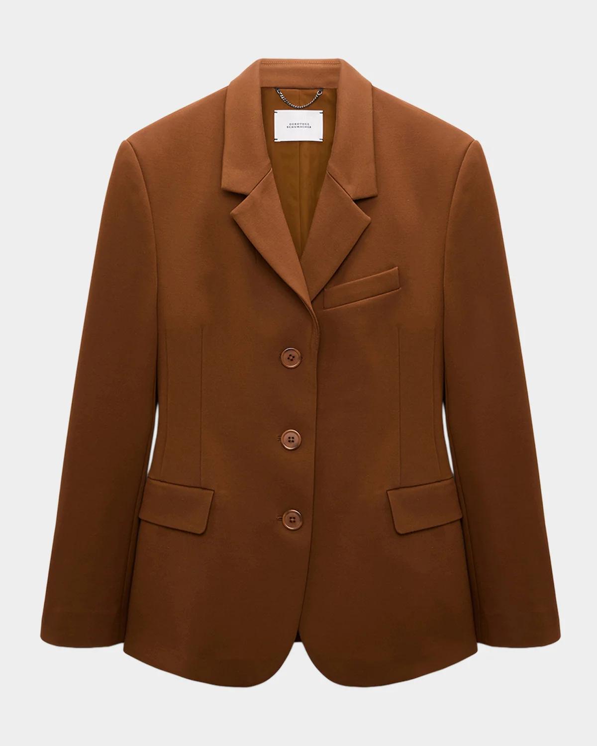 Emotional Essence Single-Breasted Jacket
