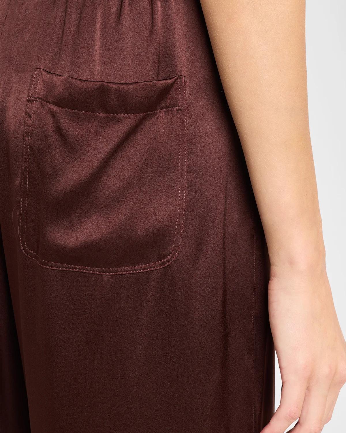 Lexi Silk Wide-Leg Pants - thumbnail 5