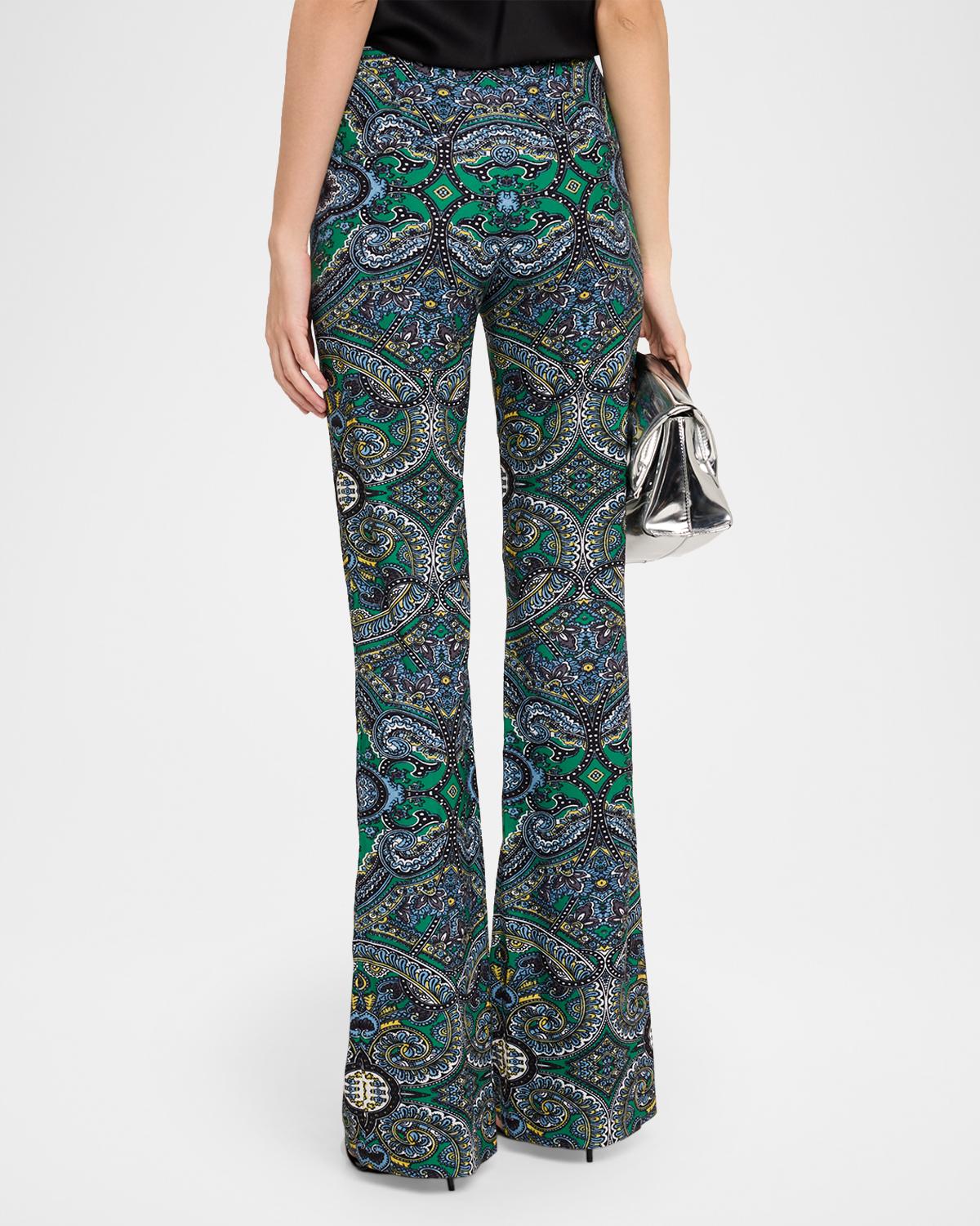 Teeny Paisley Flare Pants - thumbnail 3