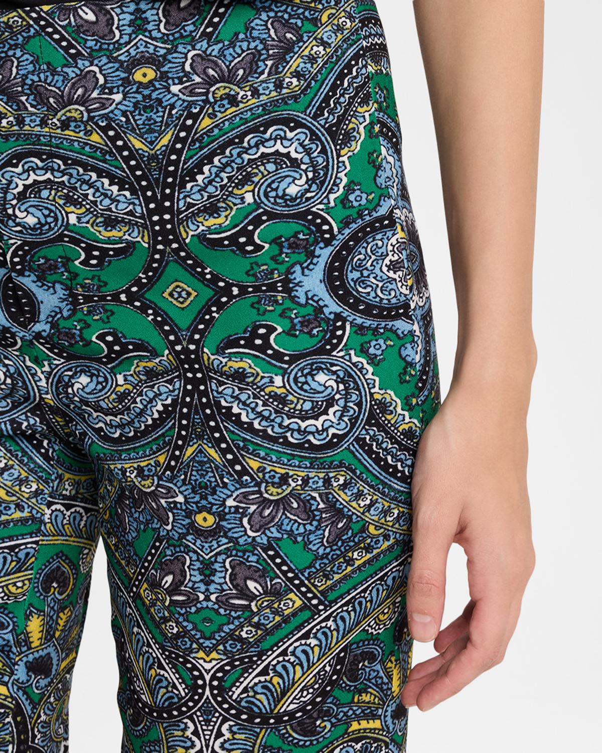 Teeny Paisley Flare Pants - thumbnail 5