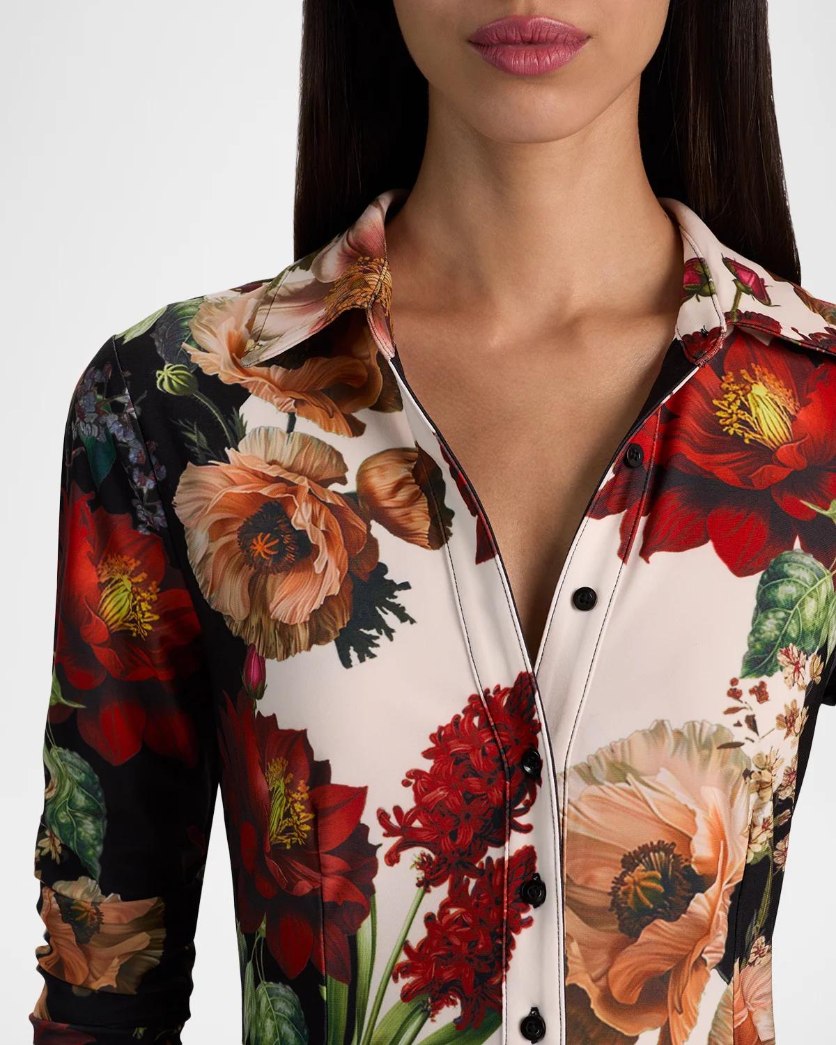 Freya Printed Top - thumbnail 7