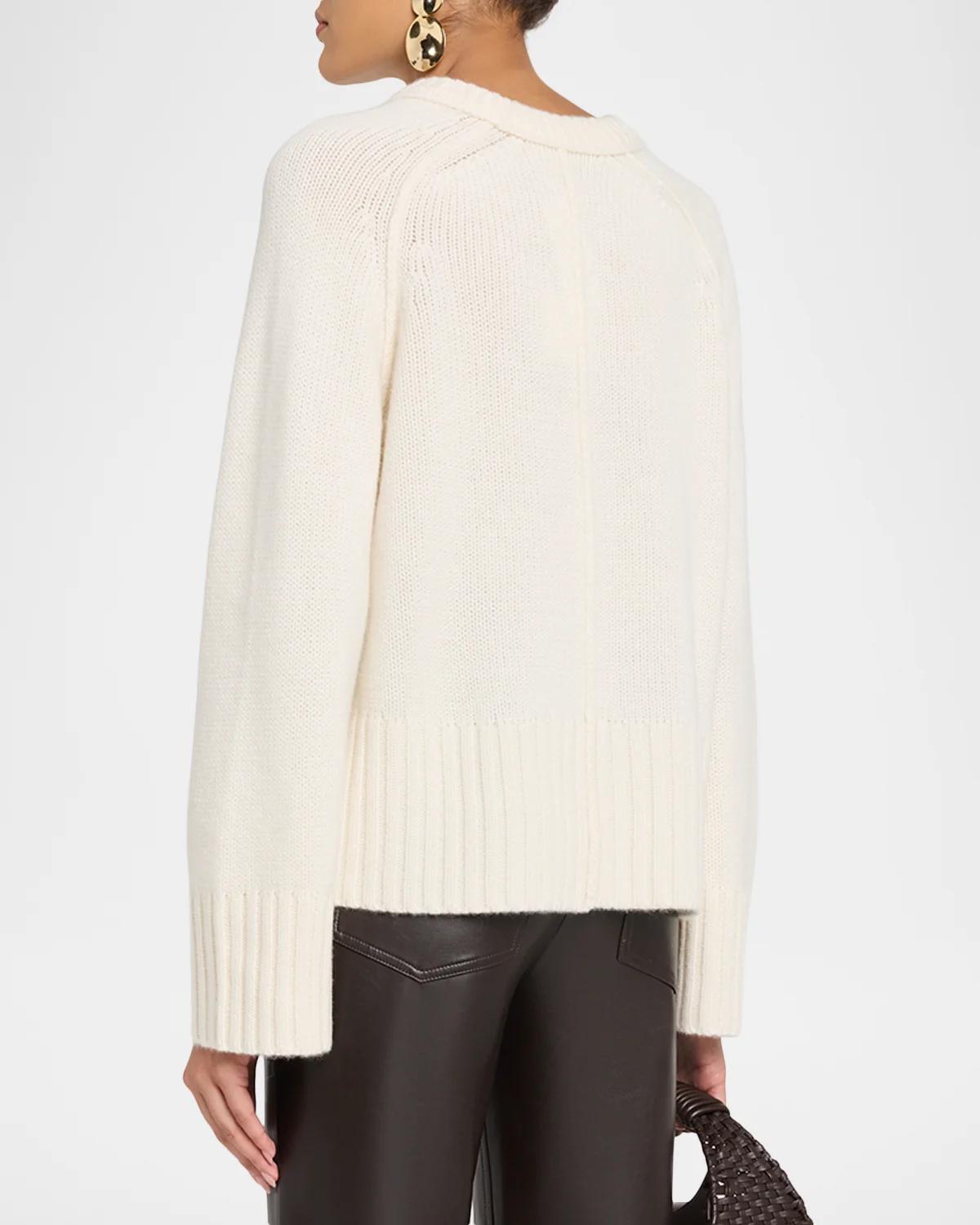 Curtis Cashmere Crewneck Sweater - thumbnail 3
