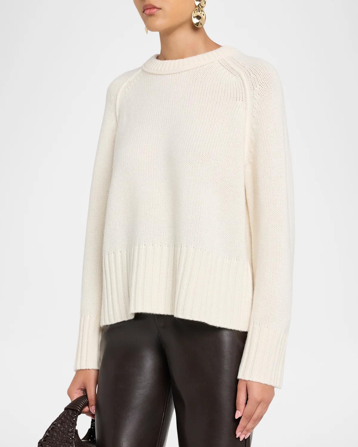 Curtis Cashmere Crewneck Sweater - thumbnail 4