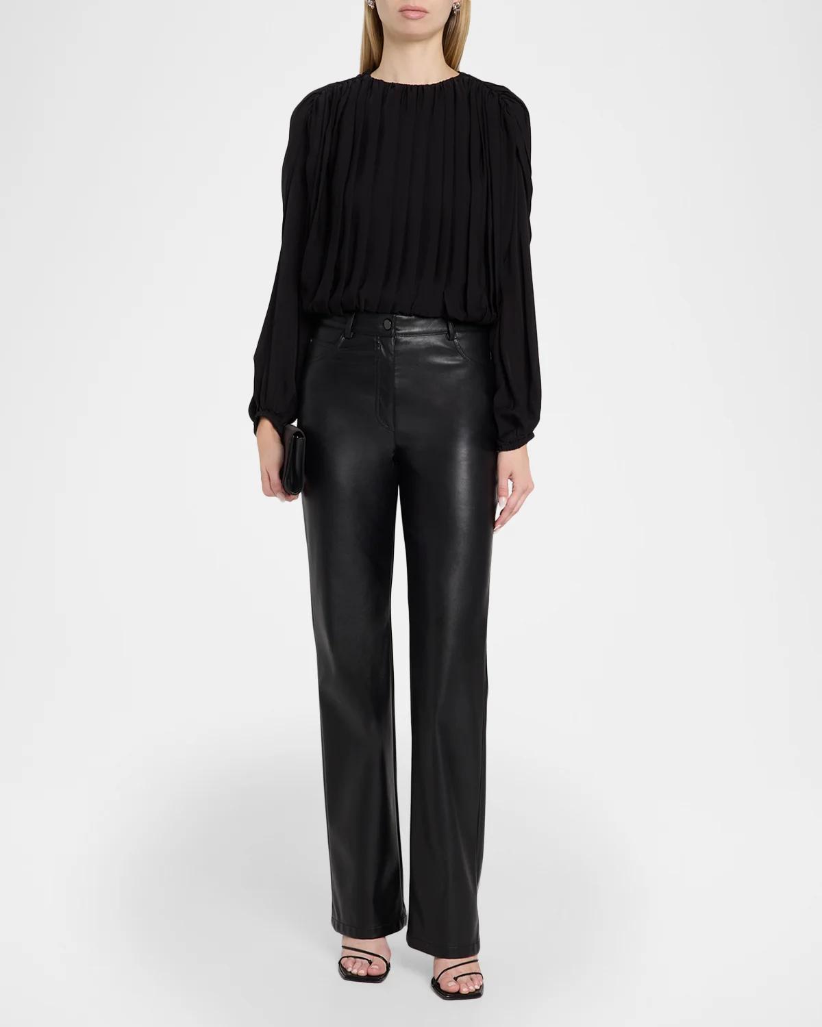 Frida Pleated Blouse - thumbnail 2