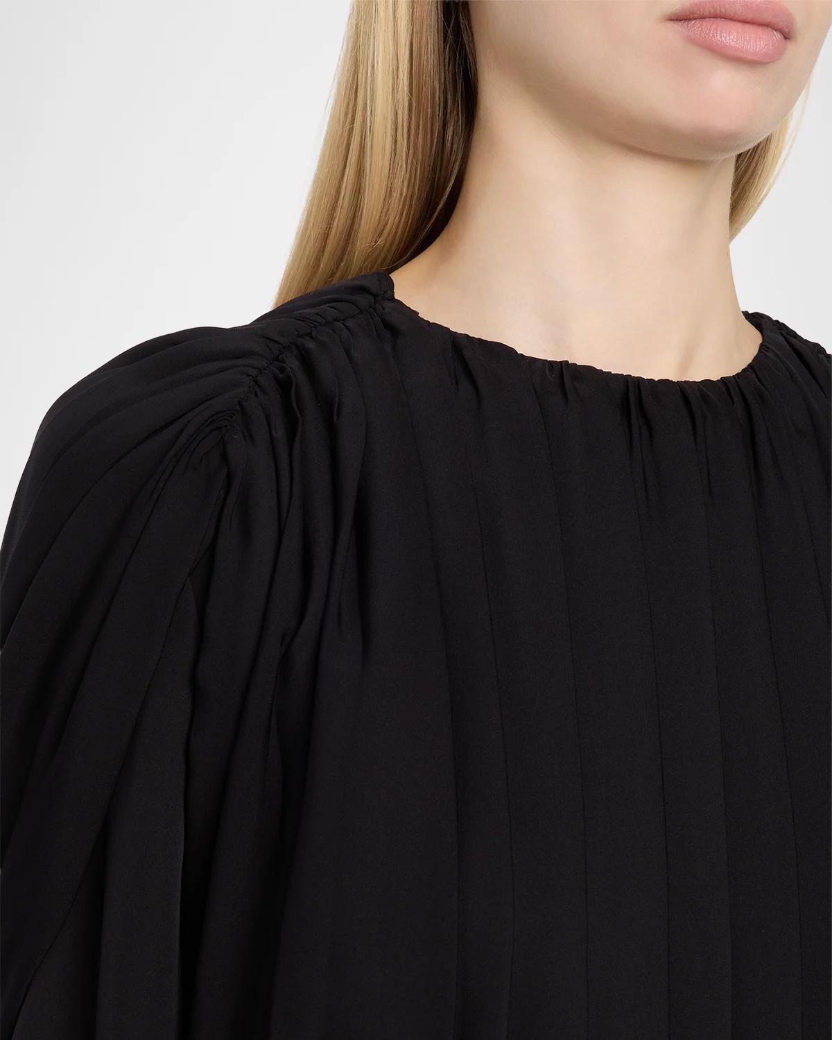 Frida Pleated Blouse - thumbnail 5