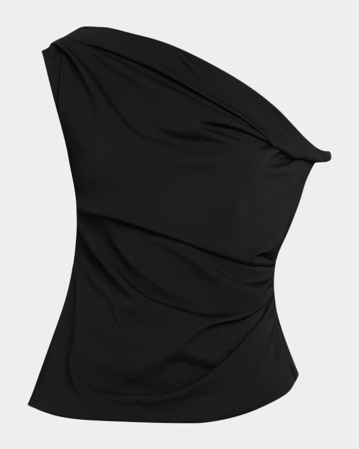 Zerra Draped Asymmetric Top
