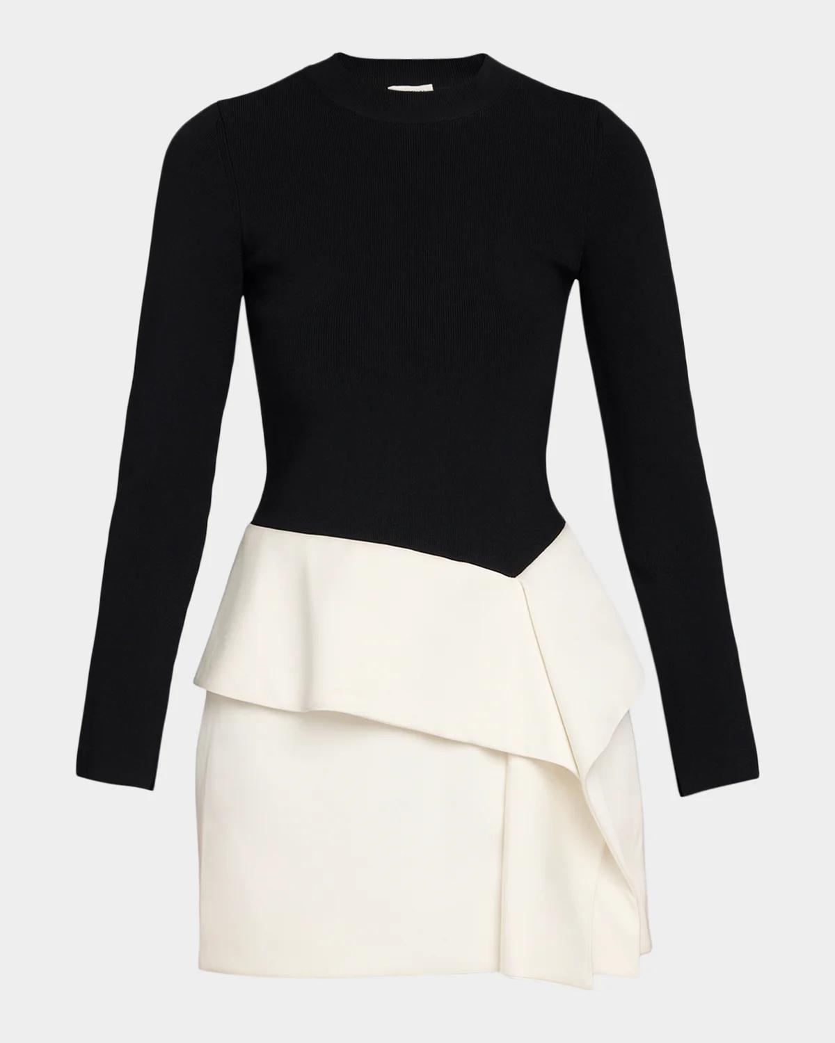 Noel Colorblocked Mini Dress