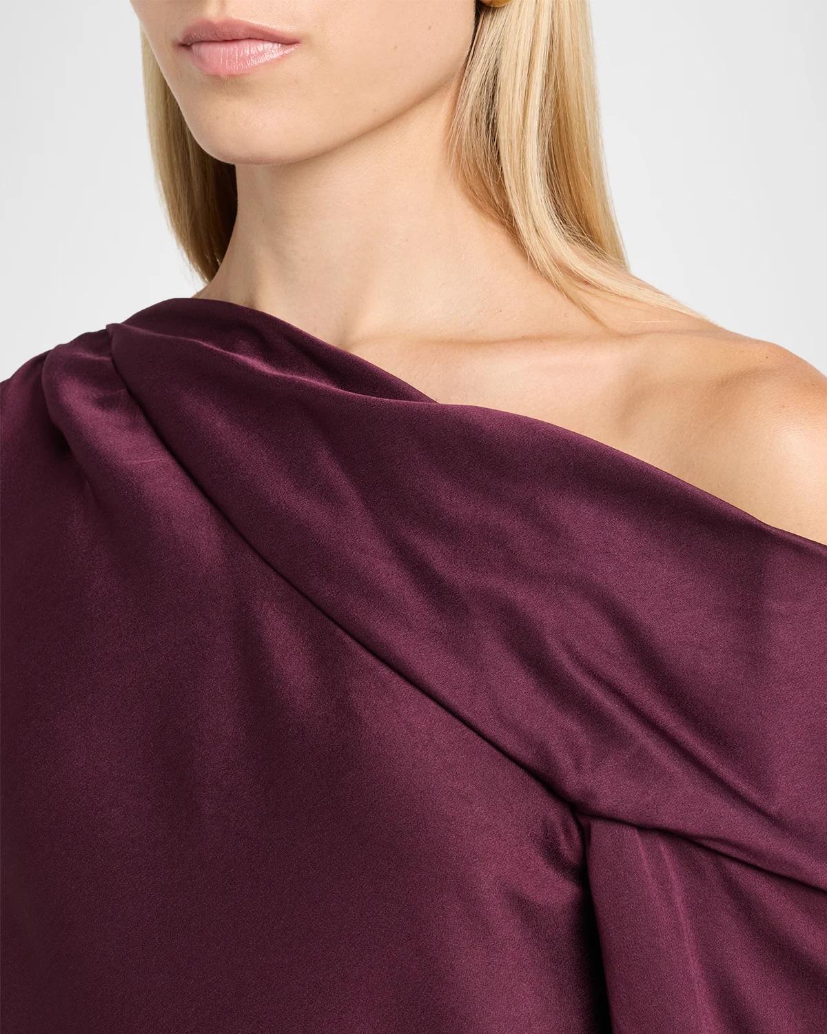 Cameron Satin Dress - thumbnail 5