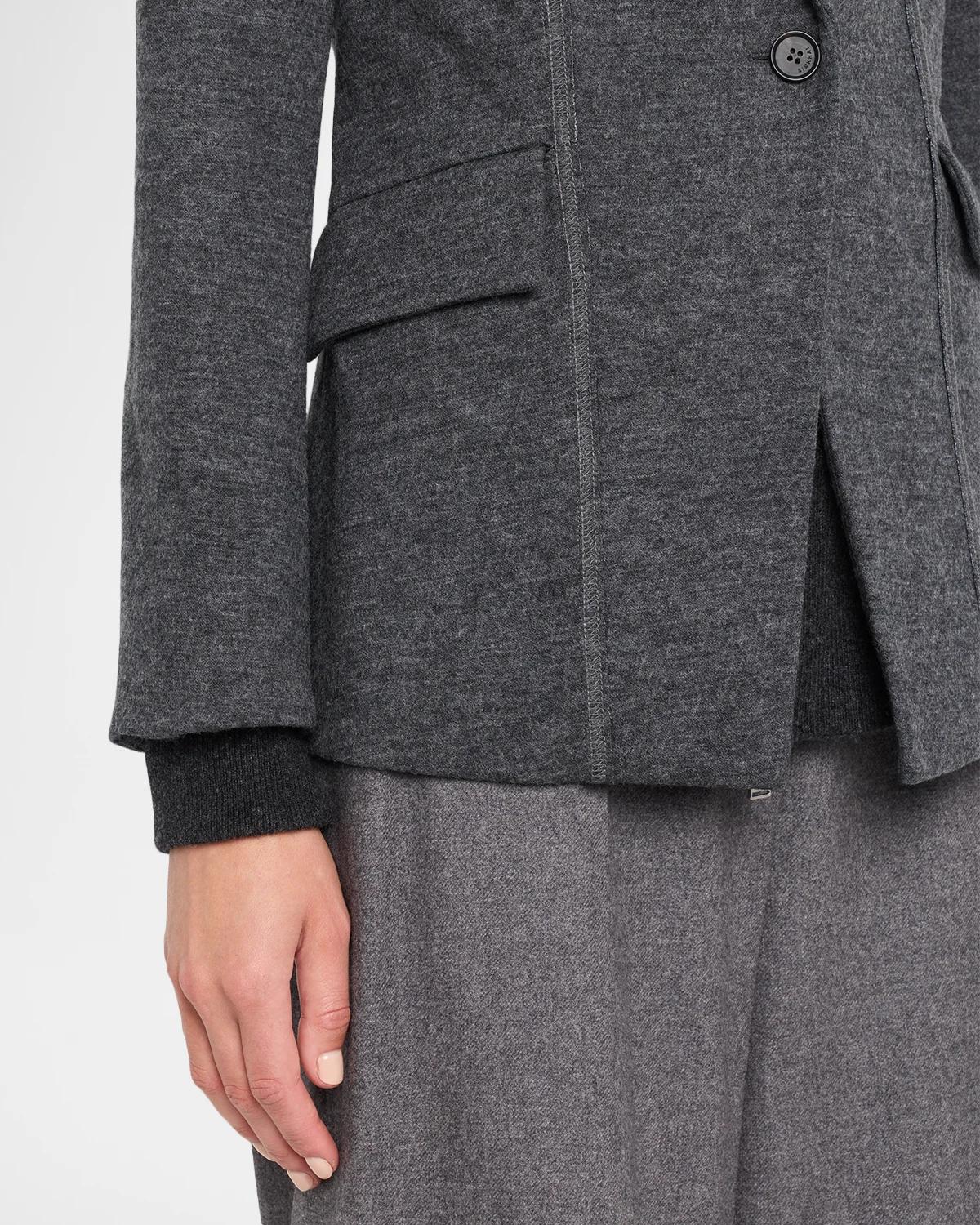 Auden Virgin Wool-Blend Blazer - thumbnail 5