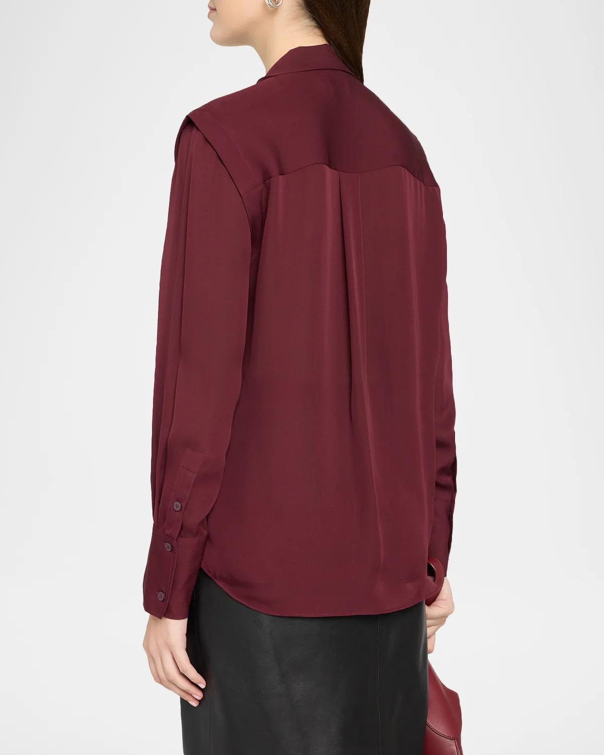 Lillian Silk Blouse - thumbnail 3