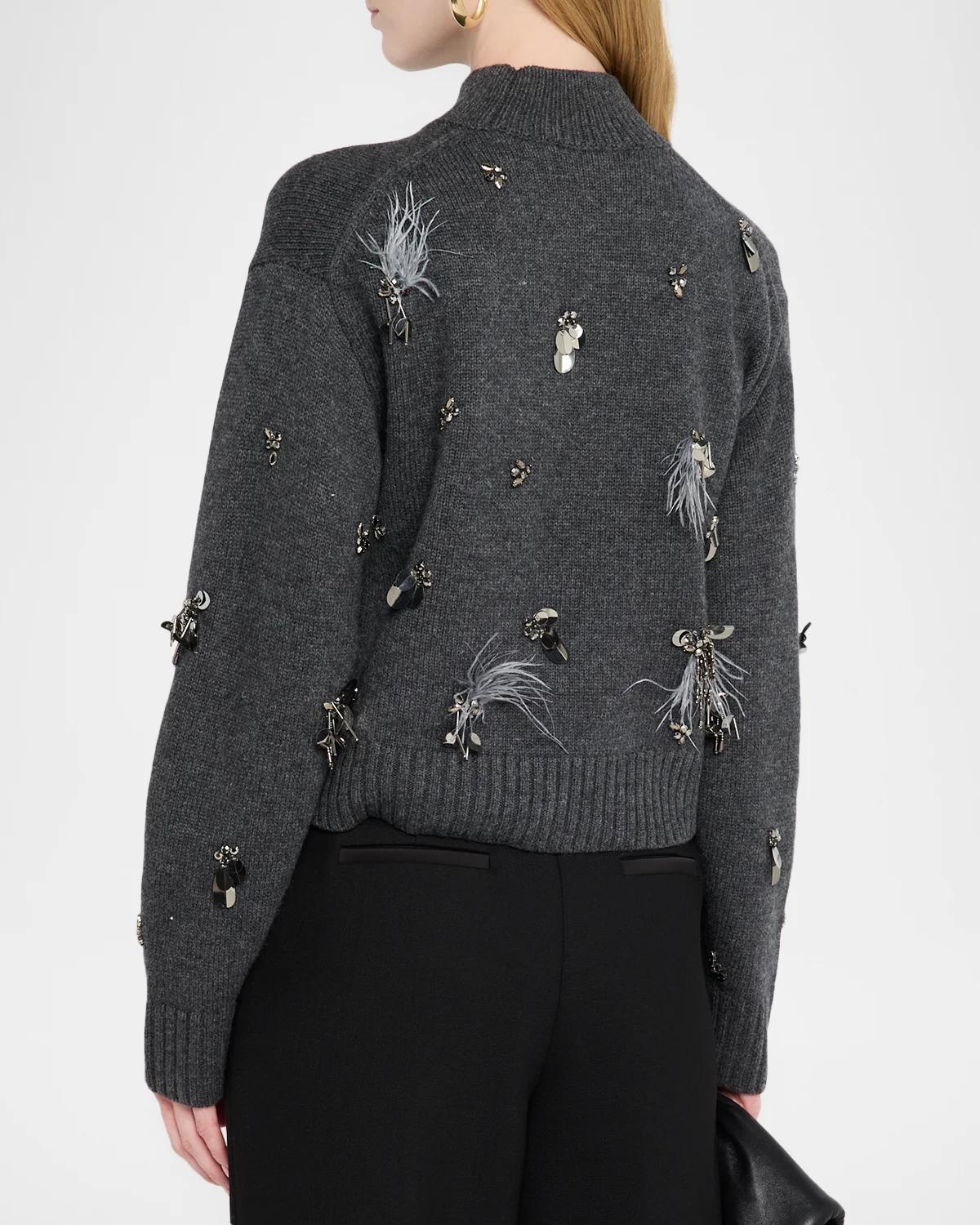 Gabriette Embellished Sweater - thumbnail 3