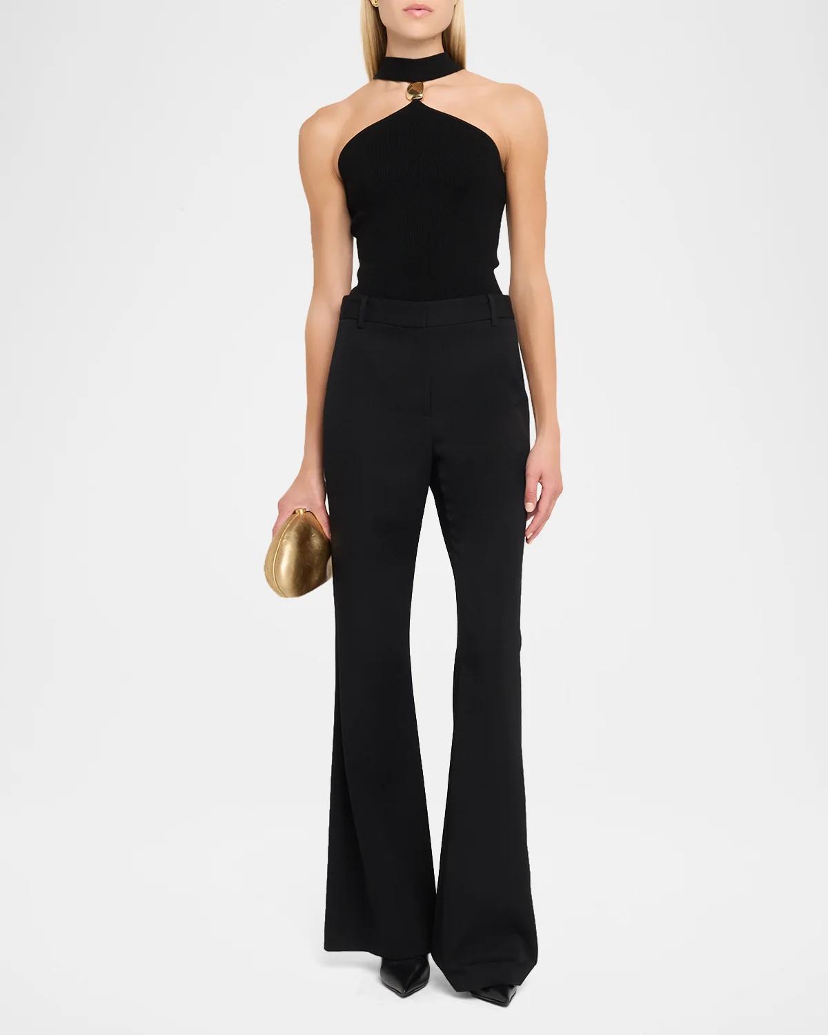 Renlen Merino Wool Halter Top - thumbnail 2