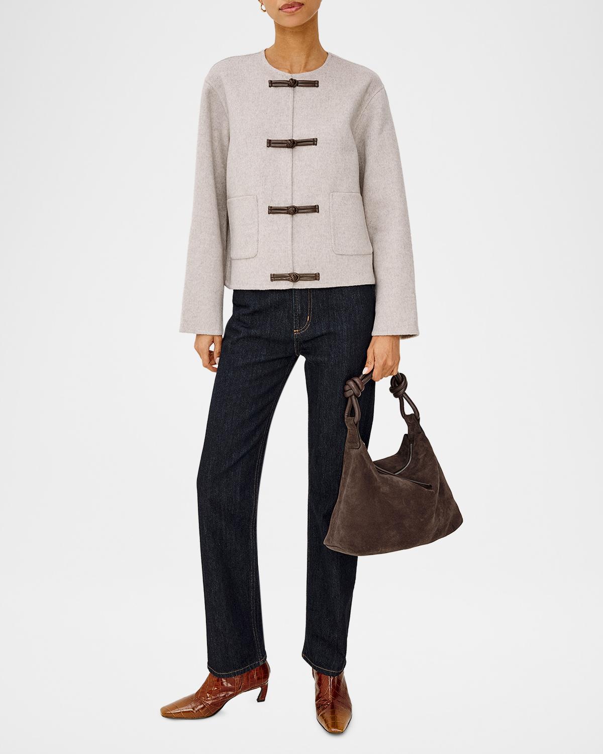 Deidre Drop Shoulder Wool-Blend Jacket - thumbnail 2