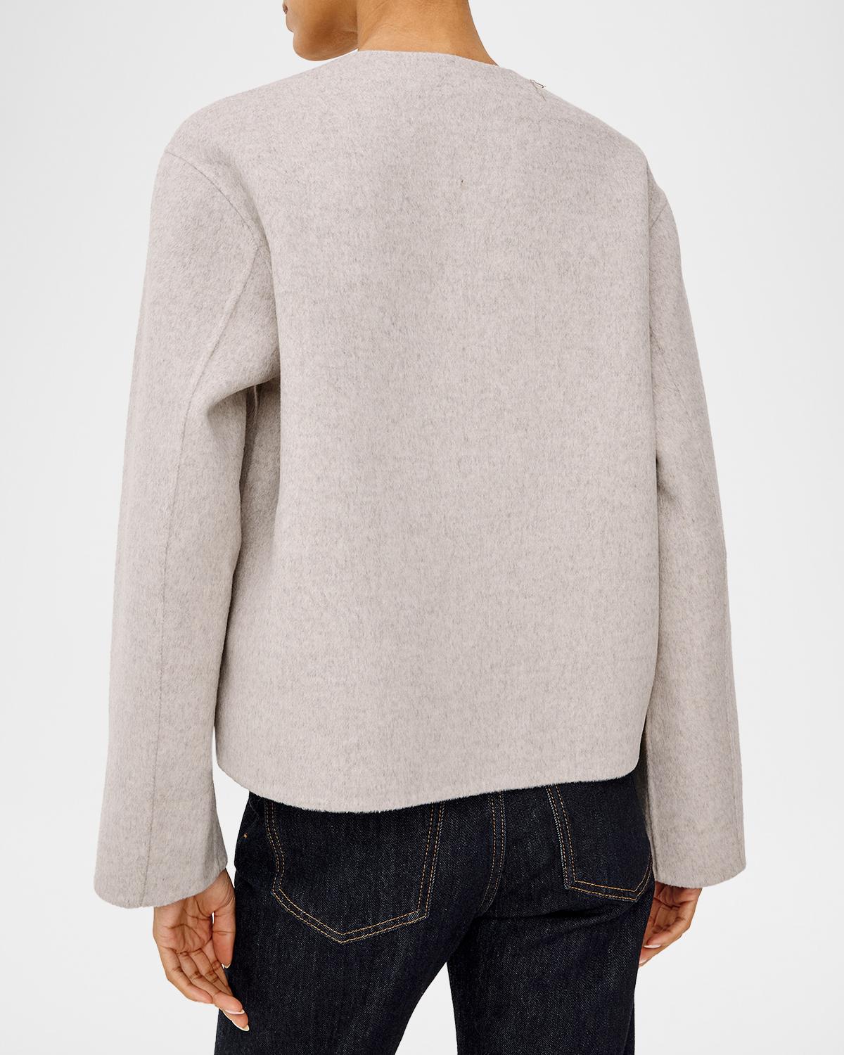Deidre Drop Shoulder Wool-Blend Jacket - thumbnail 3