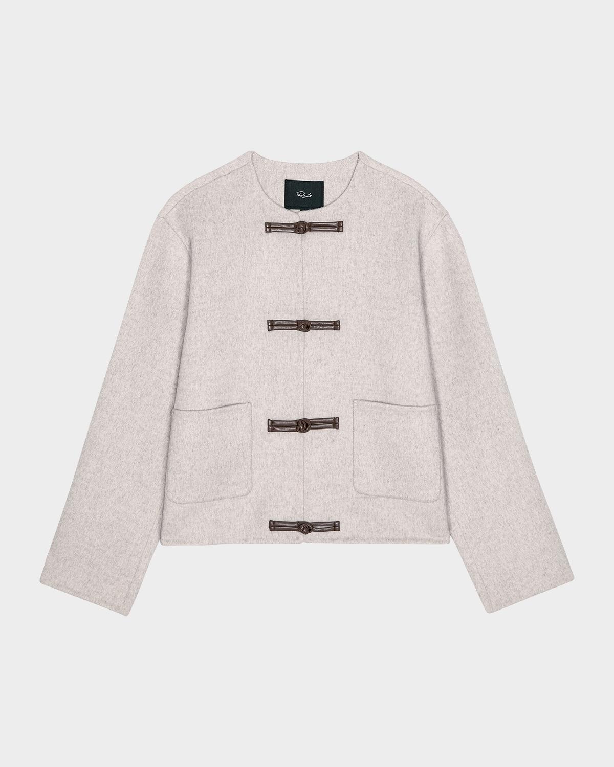 Deidre Drop Shoulder Wool-Blend Jacket