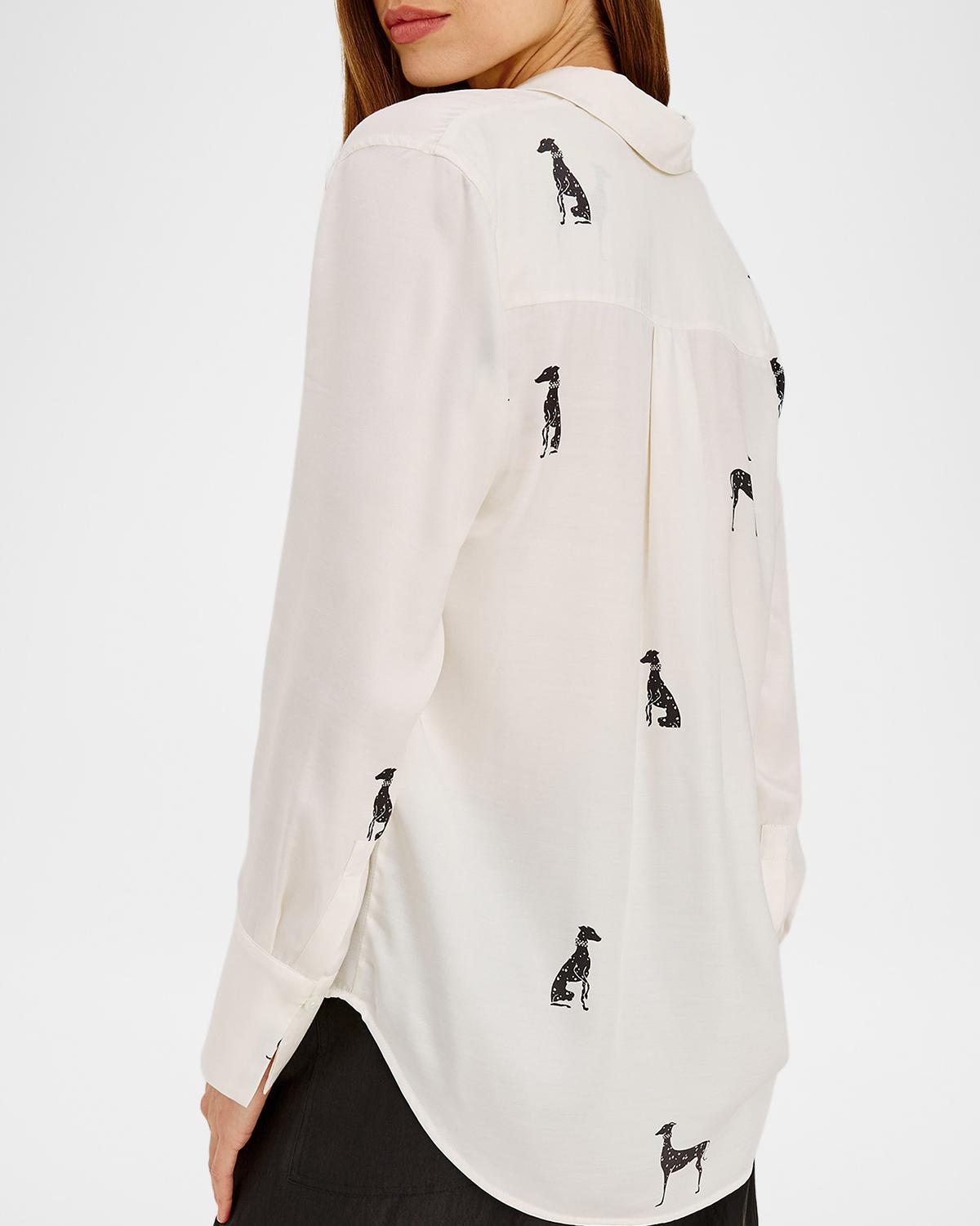 Saige Dog-Print Shirt - thumbnail 3