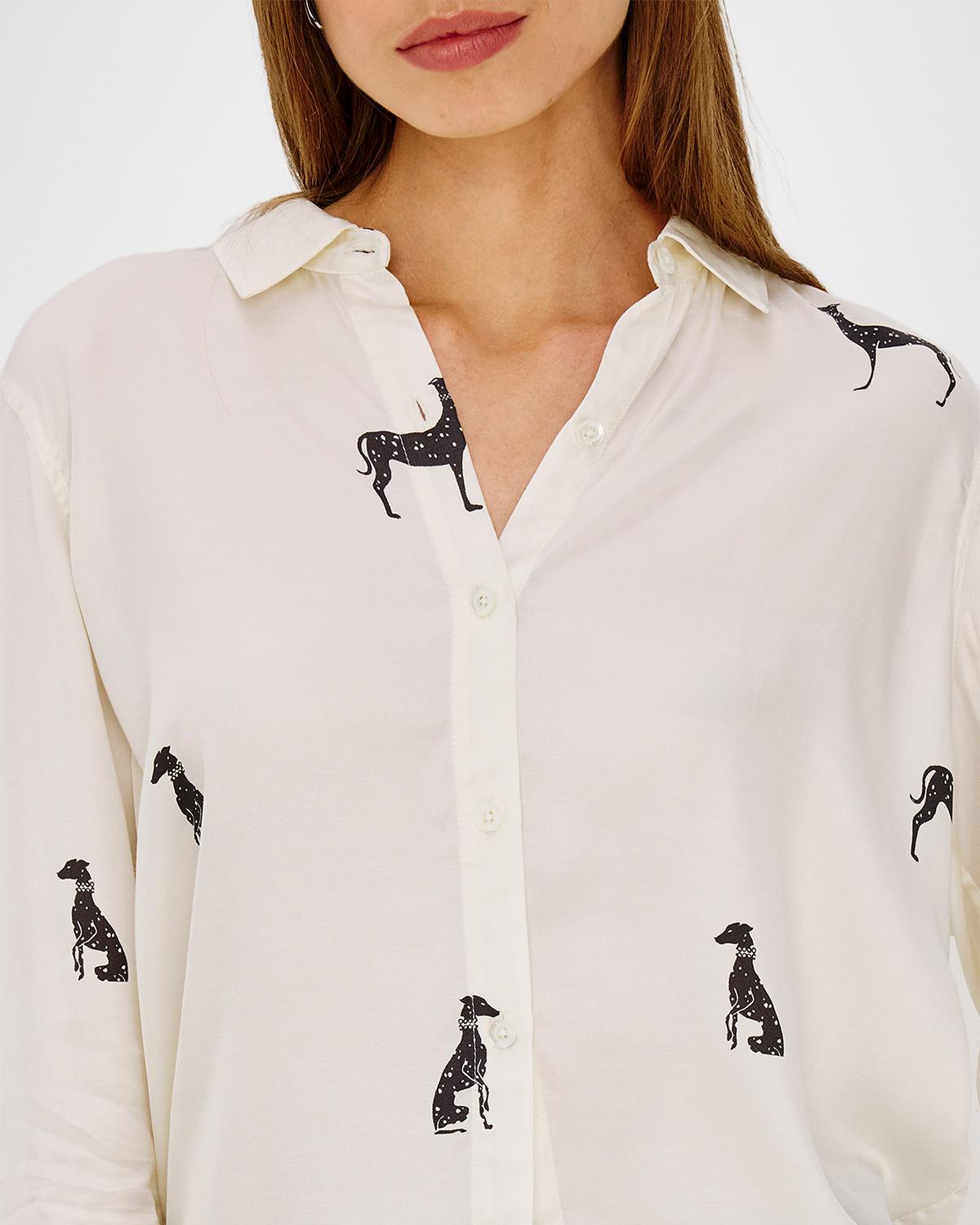 Saige Dog-Print Shirt - thumbnail 5