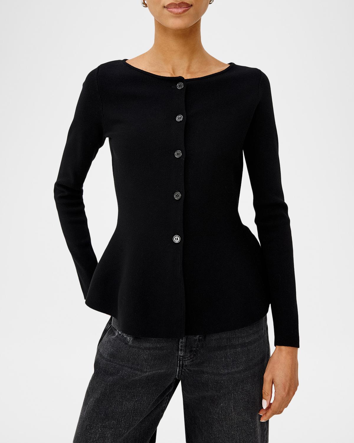 Diane Peplum Cardigan - thumbnail 4