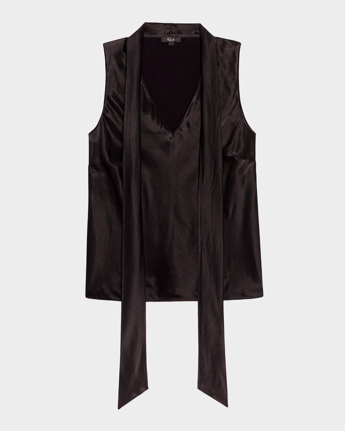 Poppy Self-Sash Vest