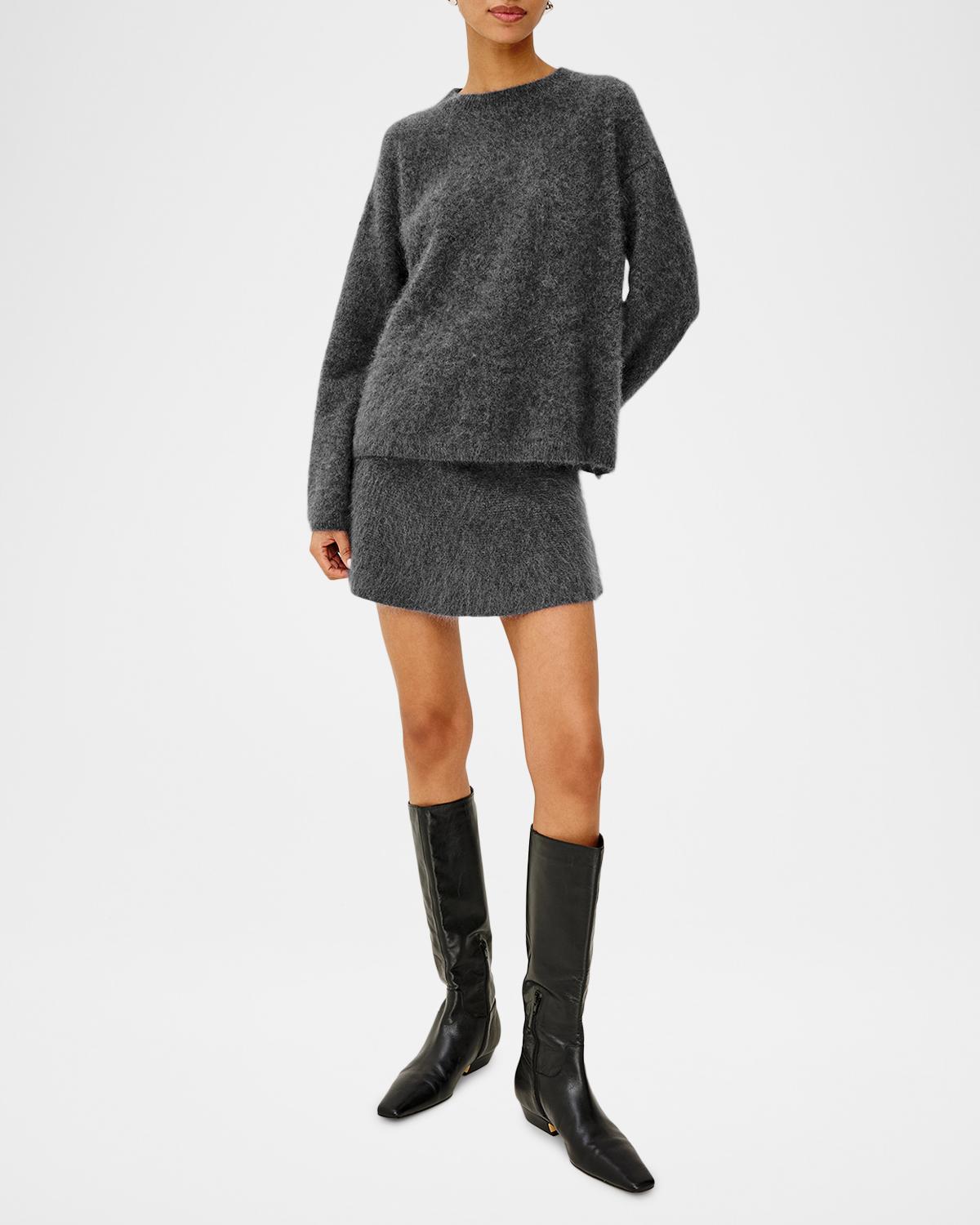 Gayle Wool-Cashmere Mini Skirt - thumbnail 2