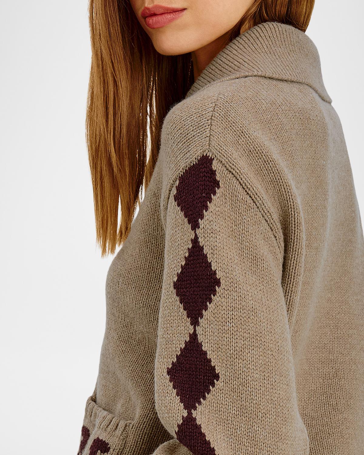 Rhea Zip-Front Sweater - thumbnail 5