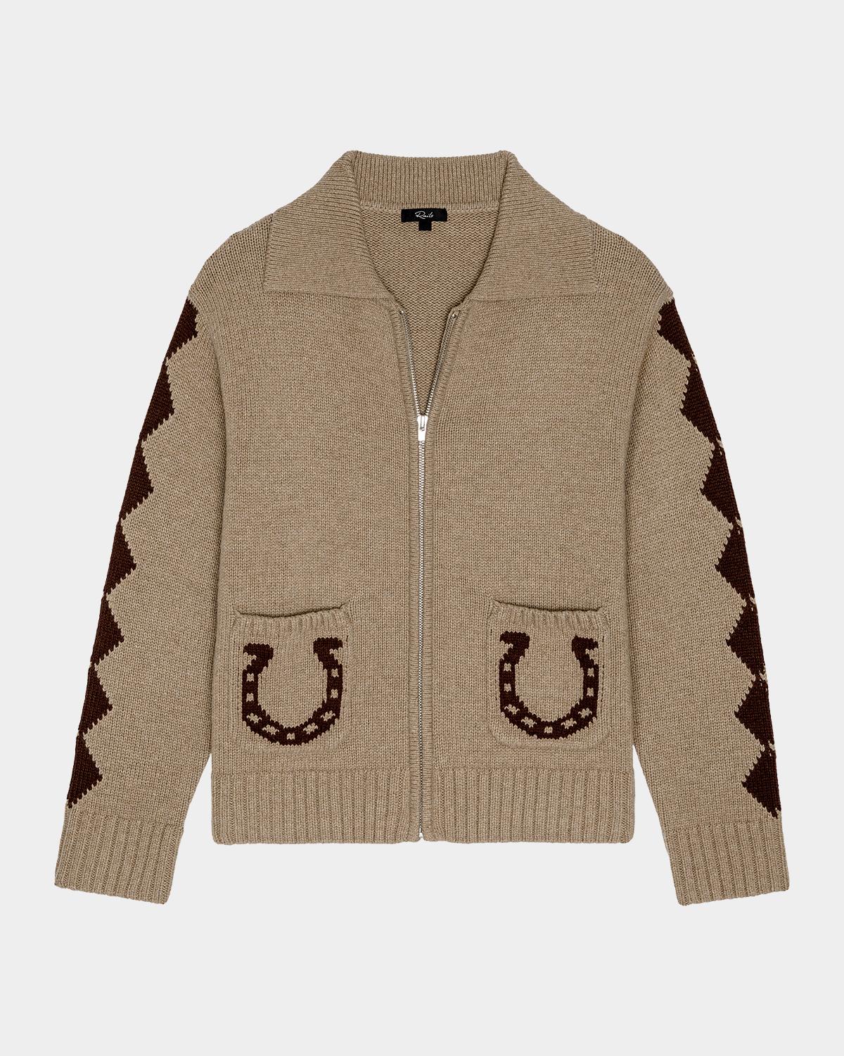 Rhea Zip-Front Sweater