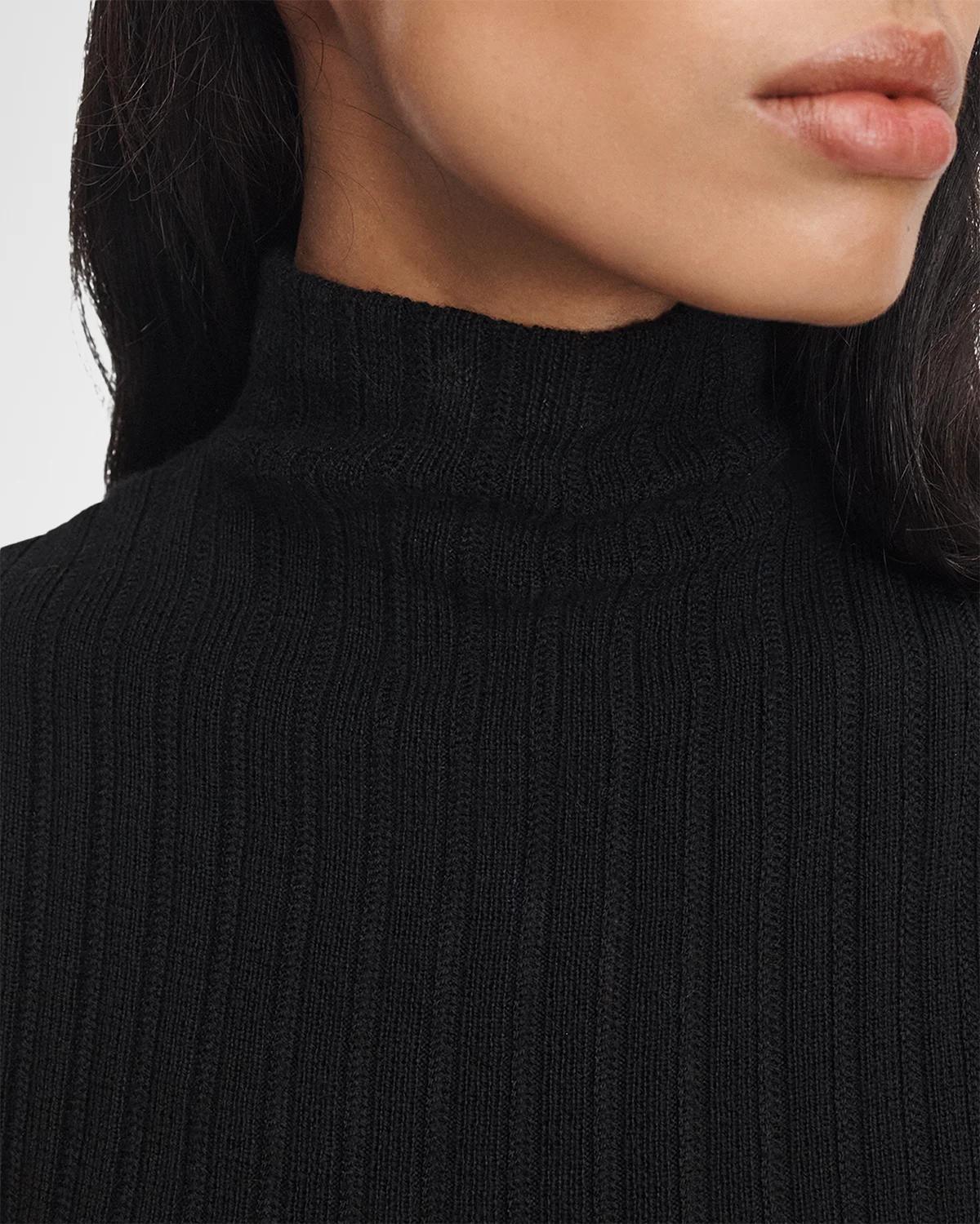 Rhodes Sleeveless Ribbed Mock-Neck Top - thumbnail 5