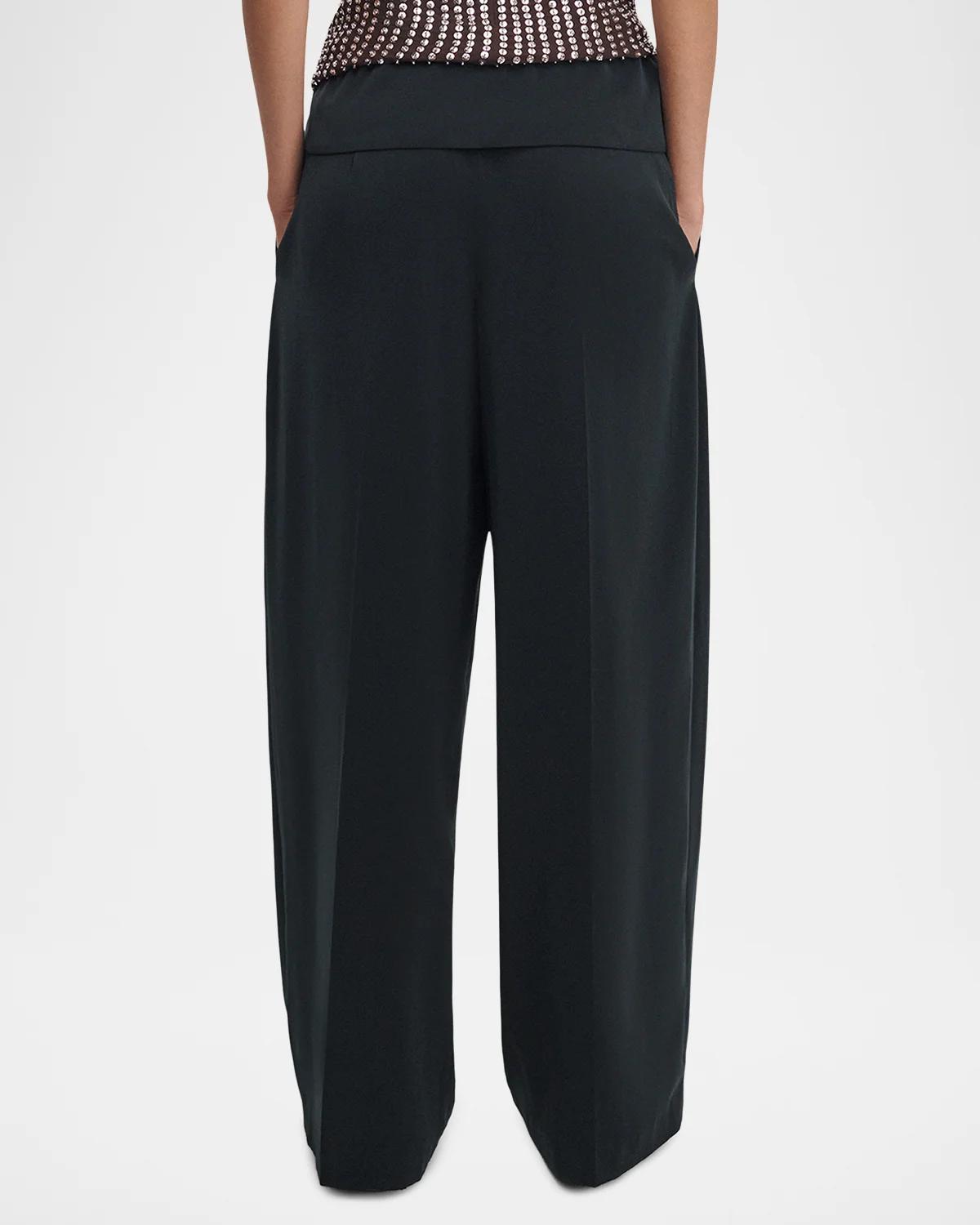 Shania Pleated Wide-Leg Pants - thumbnail 3