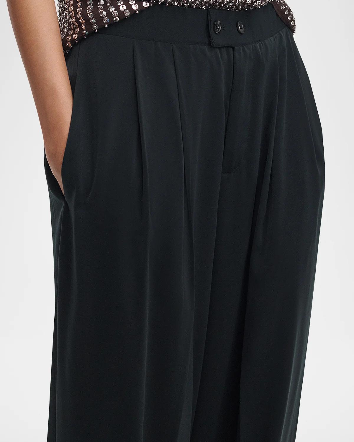 Shania Pleated Wide-Leg Pants - thumbnail 6