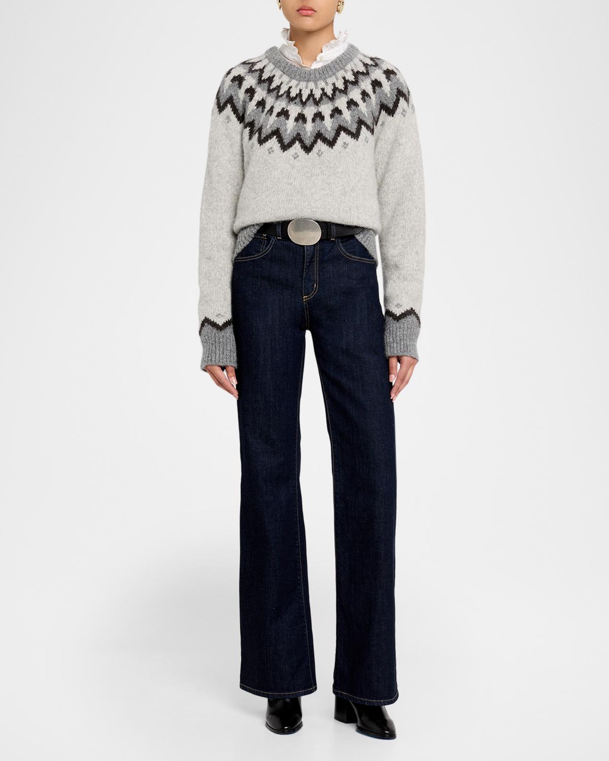 Alan Fair Isle Alpaca-Blend Sweater - thumbnail 2