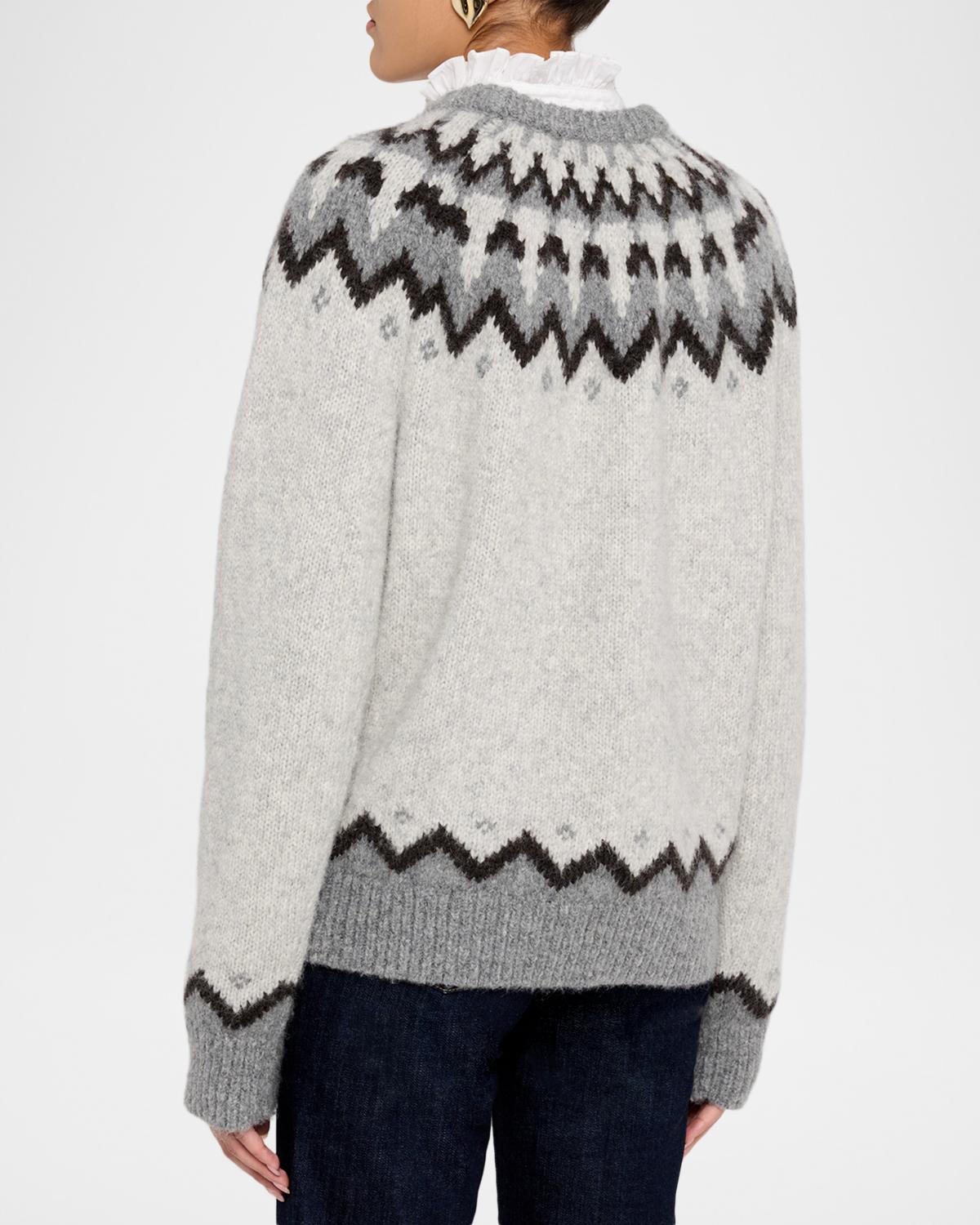 Alan Fair Isle Alpaca-Blend Sweater - thumbnail 3