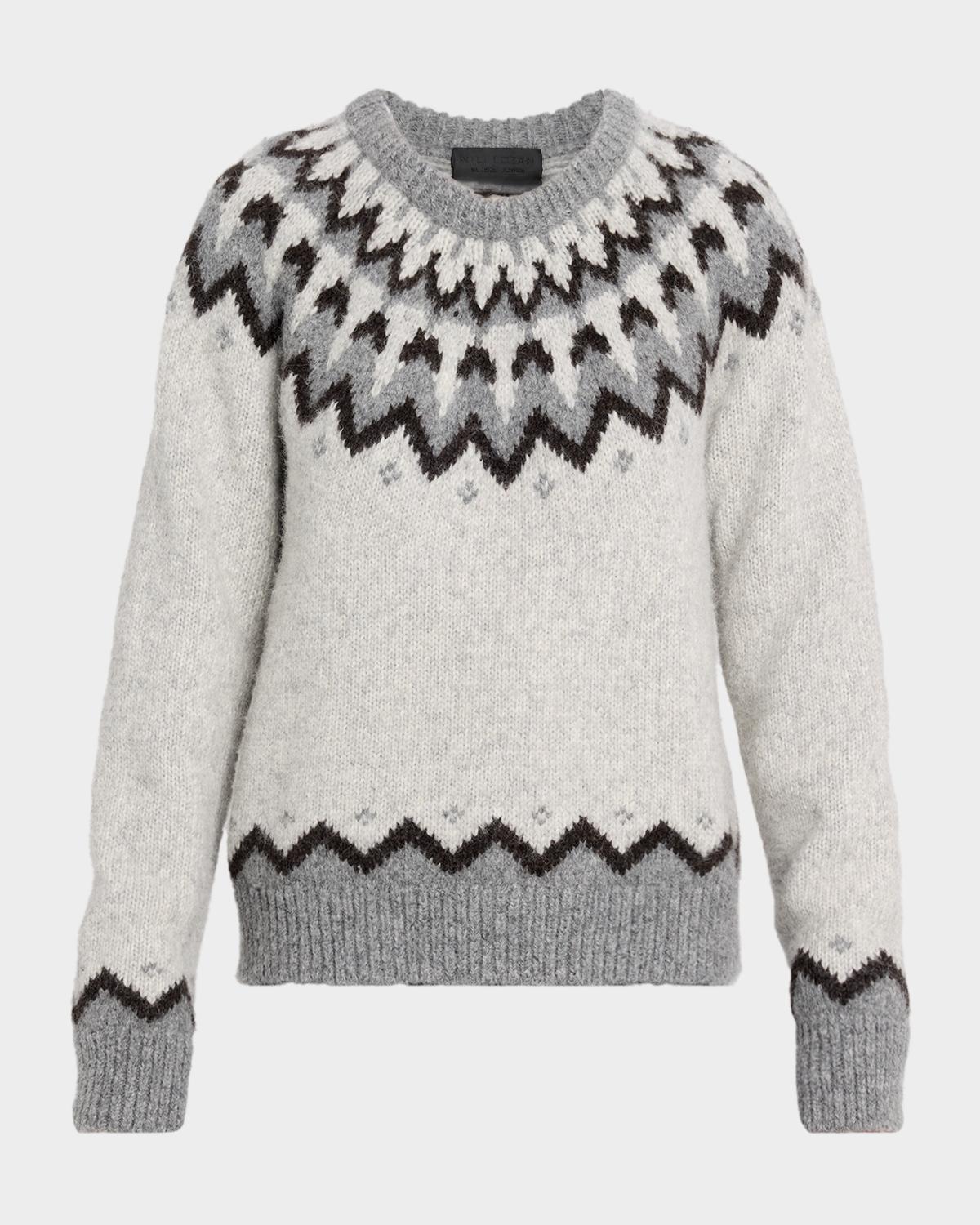 Alan Fair Isle Alpaca-Blend Sweater