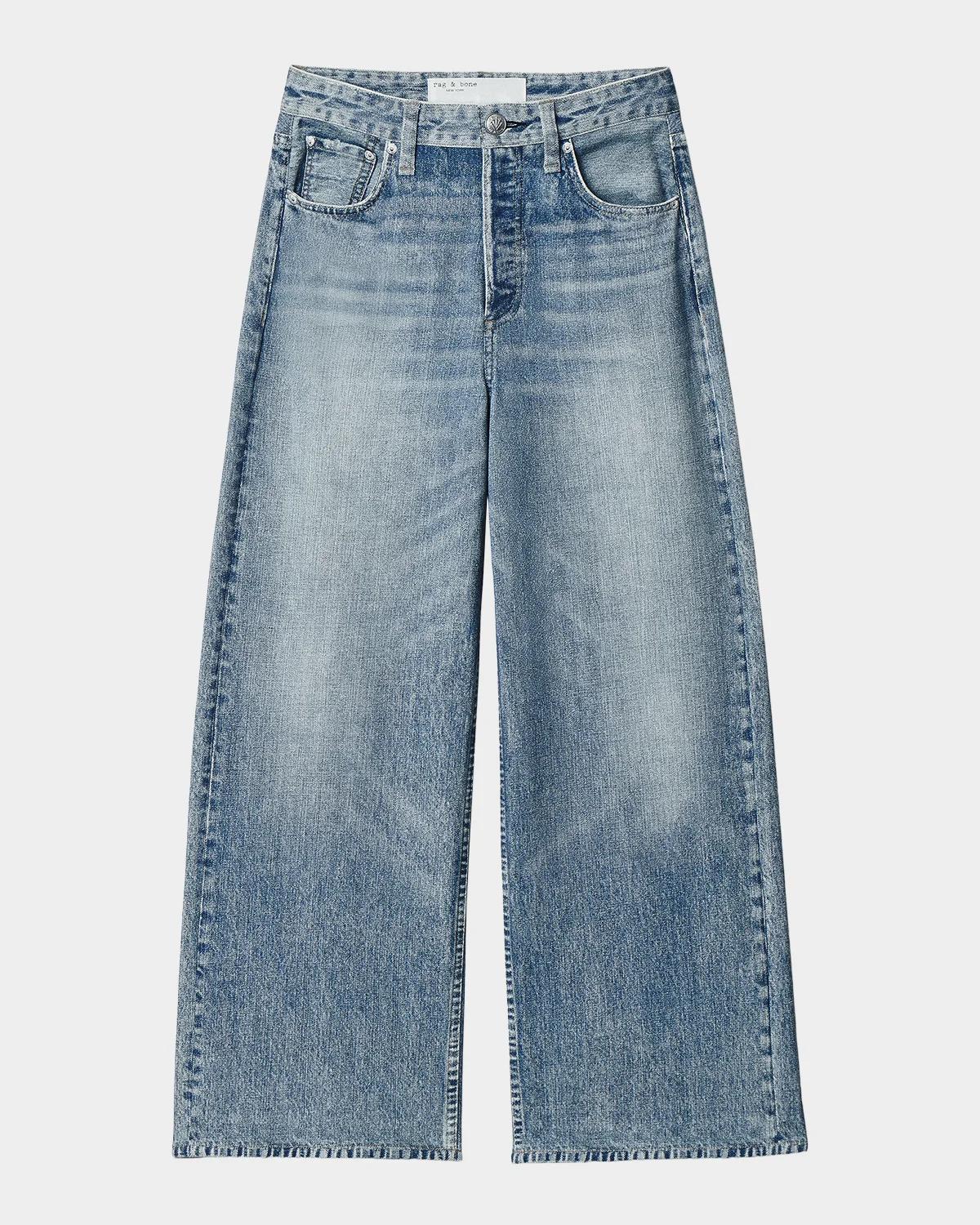 Miramar Andi Wide-Leg Cropped Jeans