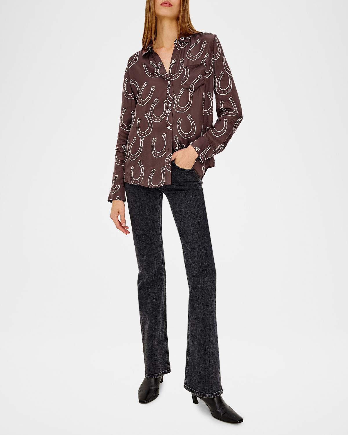 Alyssa Horseshoe-Print Shirt - thumbnail 2