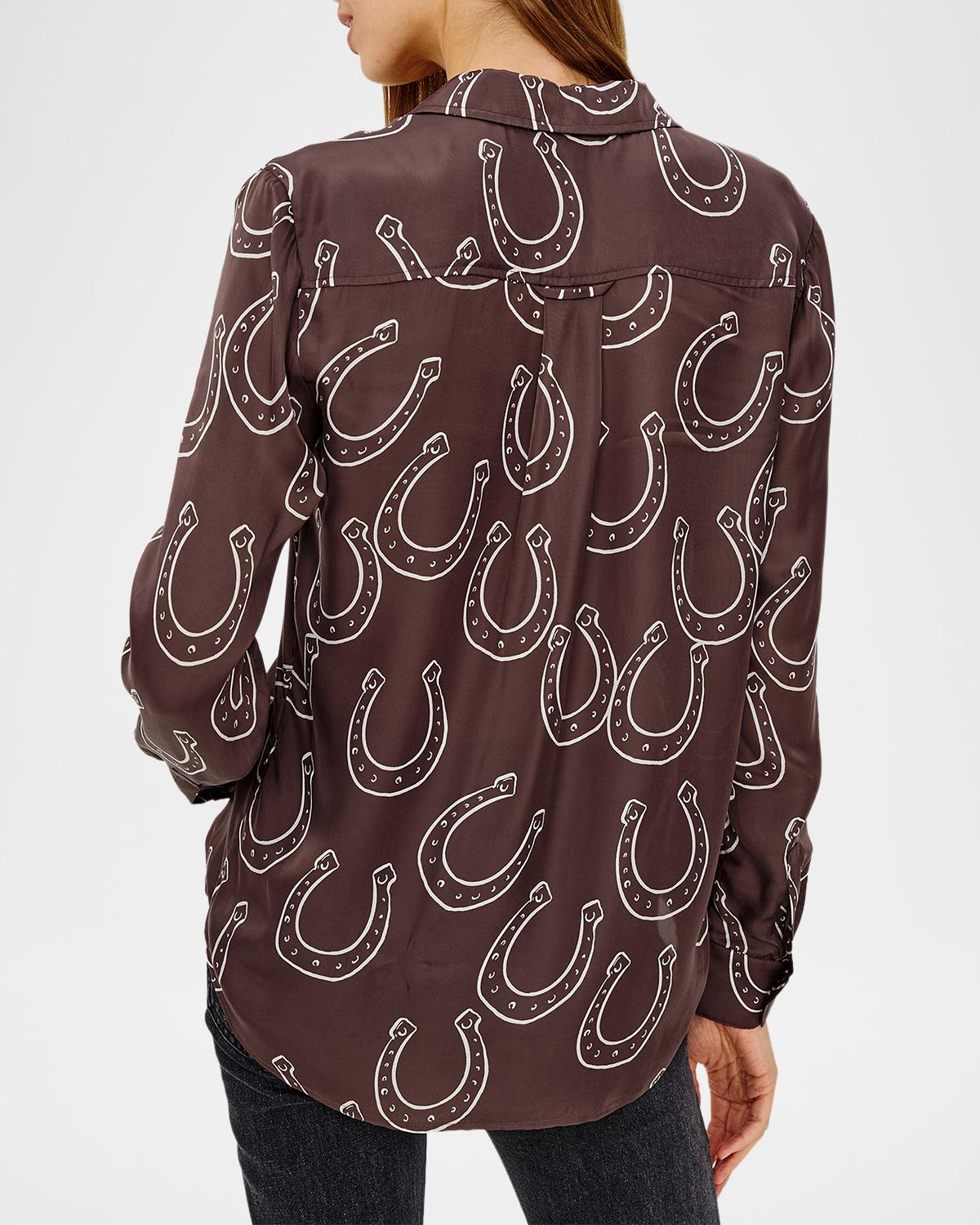 Alyssa Horseshoe-Print Shirt - thumbnail 3