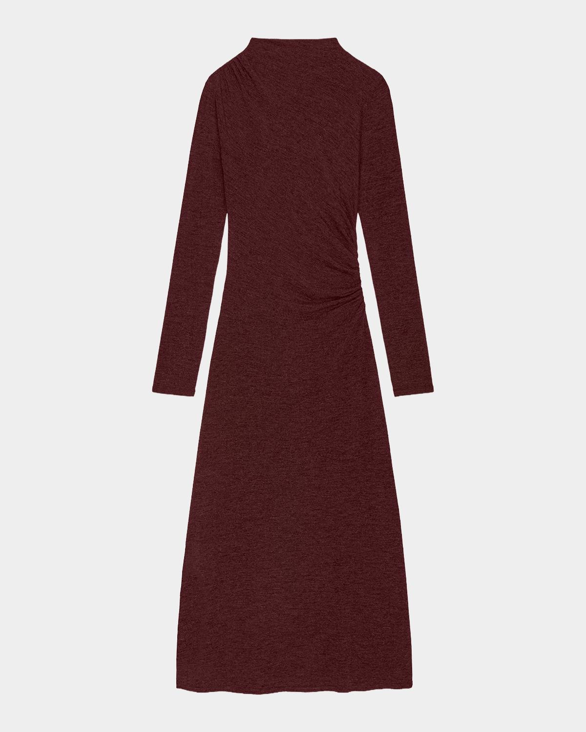 Margaret Ruched Midi Dress