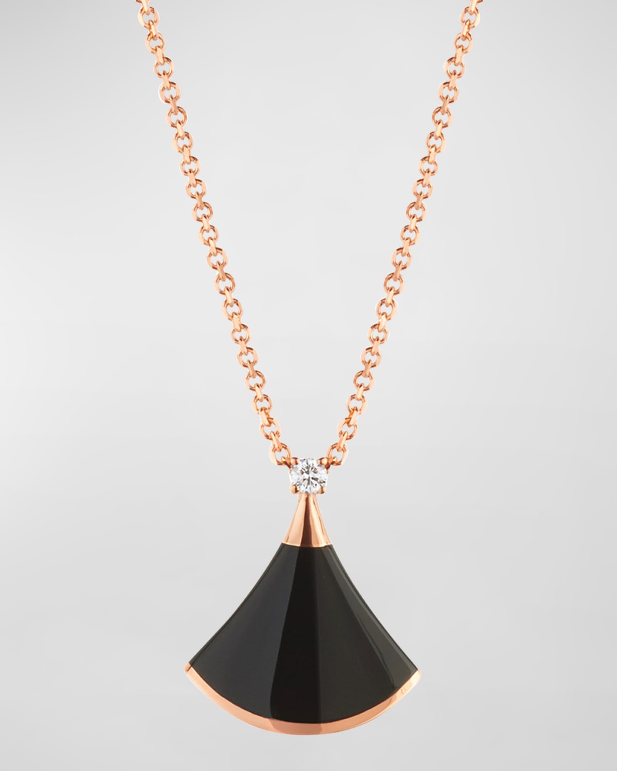 BVLGARI Divas' Dream Diamond Pendant Necklace in 18k White Gold