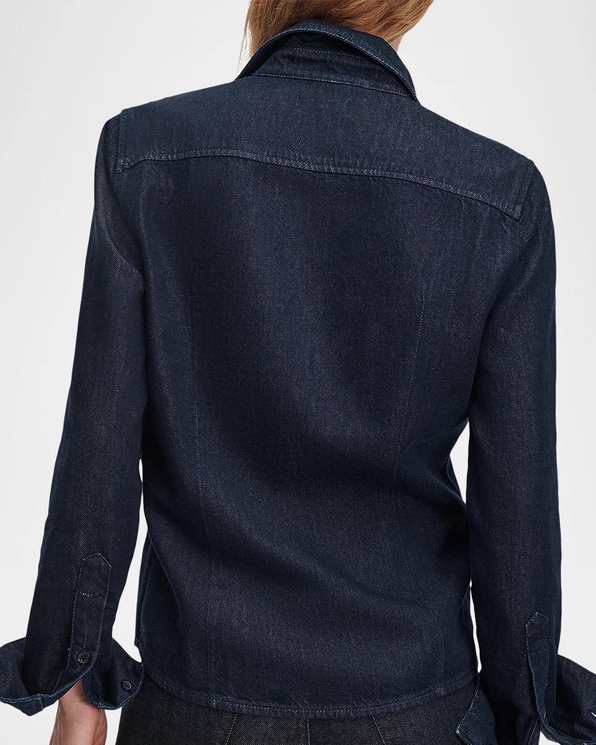 Dayton Denim Button-Front Shirt - thumbnail 3
