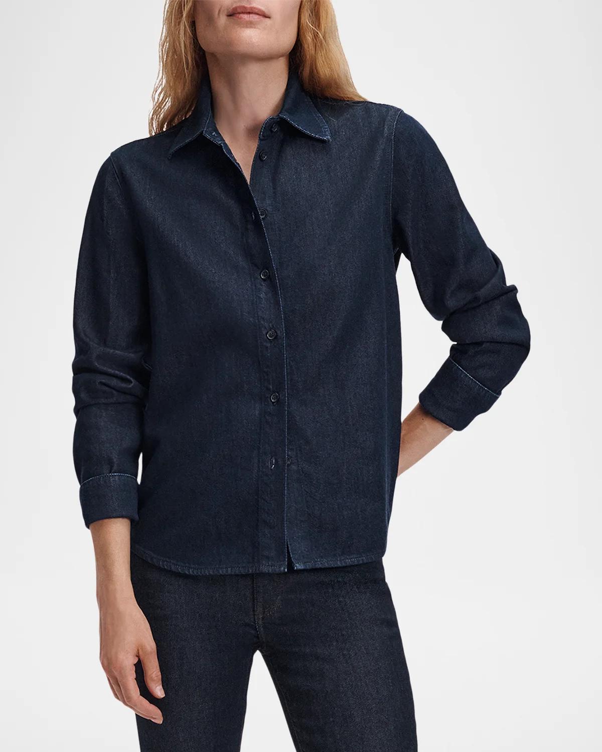 Dayton Denim Button-Front Shirt - thumbnail 4