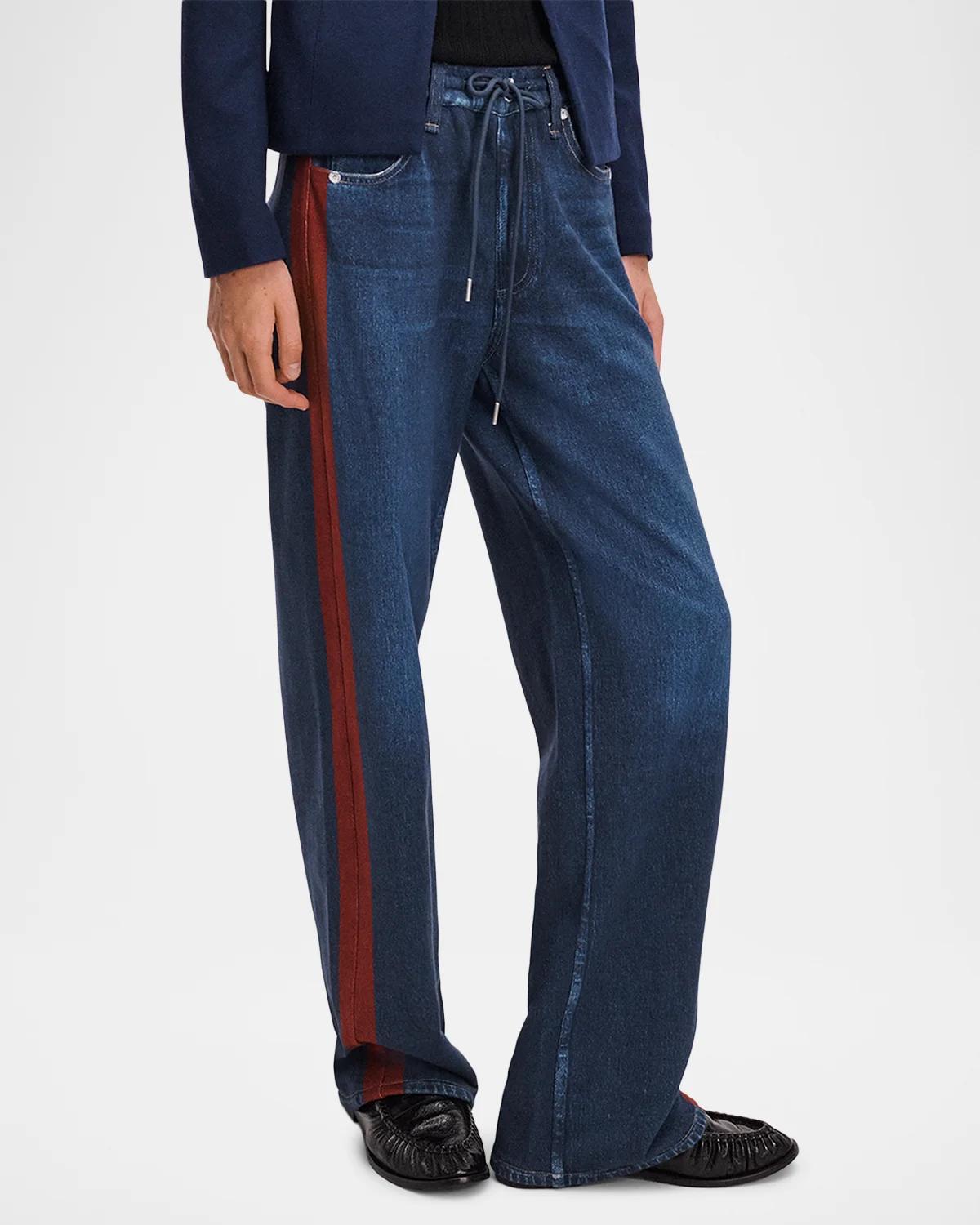 Miramar Cotton Terry Drawcord Track Pants - thumbnail 5