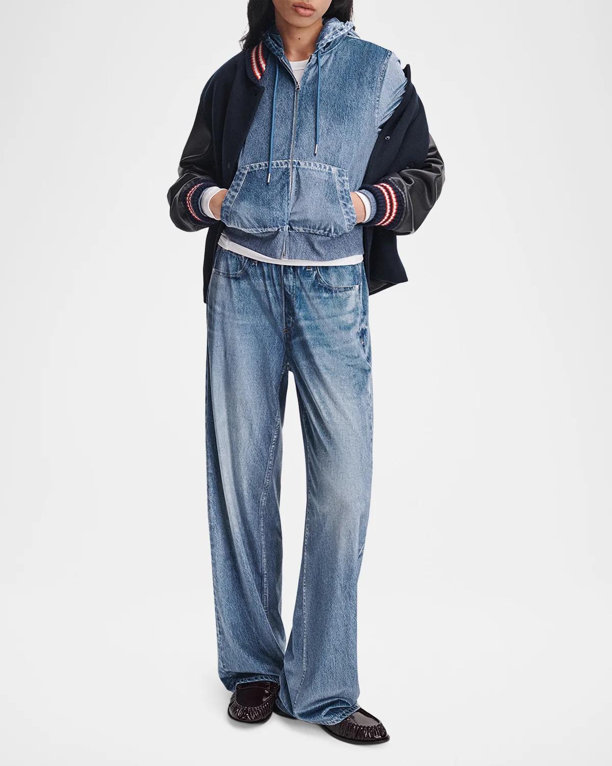 Miramar Velvet Wide-Leg Pants - thumbnail 2