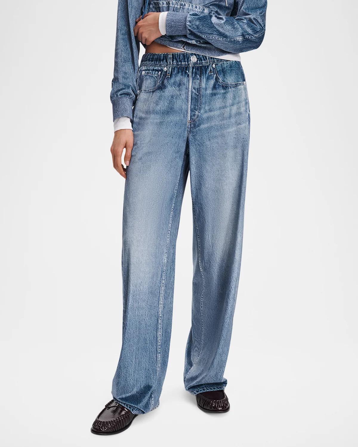 Miramar Velvet Wide-Leg Pants - thumbnail 4
