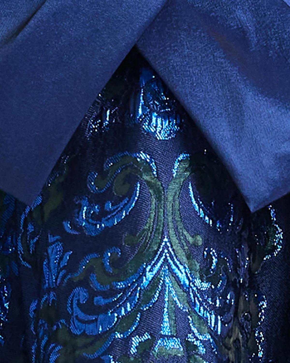 Renwick Portrait Jacquard Cocktail Dress - thumbnail 5