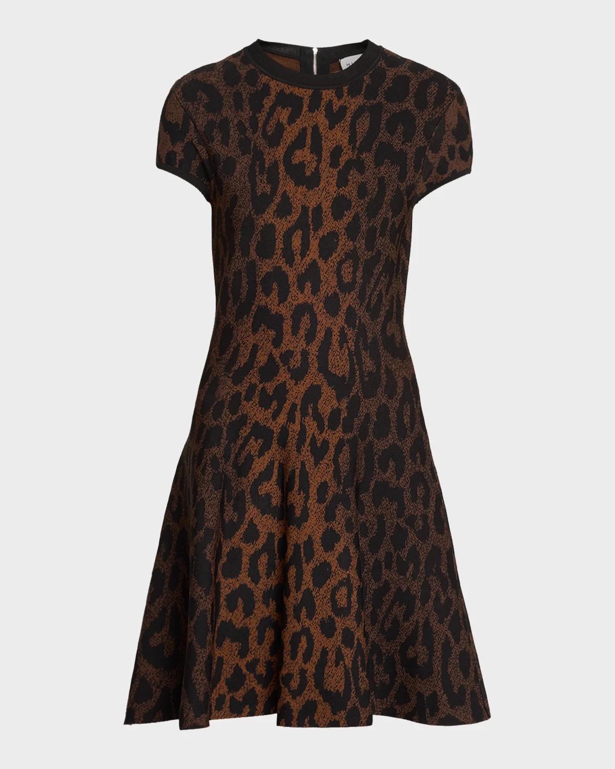 Honor Leopard Mini Dress